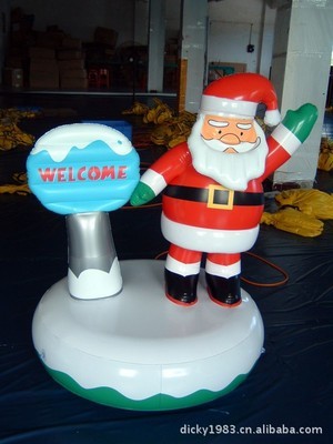 【充氣圣誕樹、圣誕老人、節(jié)慶塑膠禮品。吹氣產(chǎn)品。(圖)】?jī)r(jià)格,廠家,圖片,場(chǎng)地道具布景,東莞市一奇體育用品-